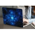 thumbnail image 4 of KSK KAISHEK Compatible with MacBook Pro 15" Case 2016 2017 2018 2019 Rel. Model A1707 A1990, Plastic Hard Protective Shell Case Cover + Black Keyboard Cover, Galaxy 19_1, 4 of 5