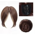thumbnail image 5 of Real Topper Middle Side Part Human Hair,Hair Toppers for Women, 5 of 5