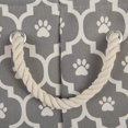 thumbnail image 4 of Design Imports CAMZ12513 Bac Rond en Polyester pour Animaux, Gris - Moyen, 4 of 9