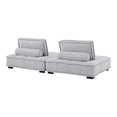 thumbnail image 5 of Saunter Tufted Fabric Fabric 2-Piece Loveseat, 5 of 6