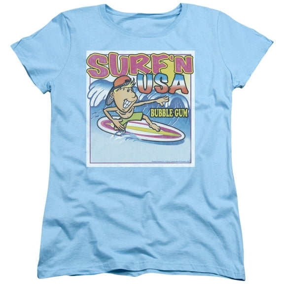 Dubble Bubble - Surfn Usa Gum - Women's Short Sleeve Shirt - XX-Large