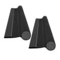 thumbnail image 2 of 2 uds tapón de tiro de puerta bloqueador de ruido ajustable a prueba de viento insonorizado a prueba de polvo bloqueadores de tiro inferior barrido de Negro Sunnimix Topes de tiro de puerta, 2 of 8