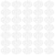 thumbnail image 5 of 100 botones transparentes para camisa, abrigo, broches invisibles, broches de presión, accesorios de costura DIY (20 mm), 5 of 6