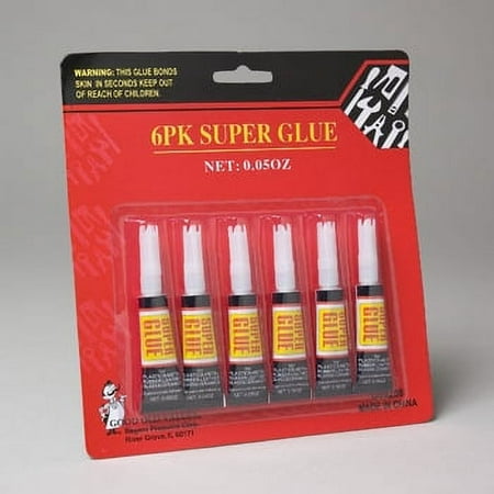 SUPER GLUE 6PK .05OZ EA HARDWARE BLISTER CARD, Case Pack of 36