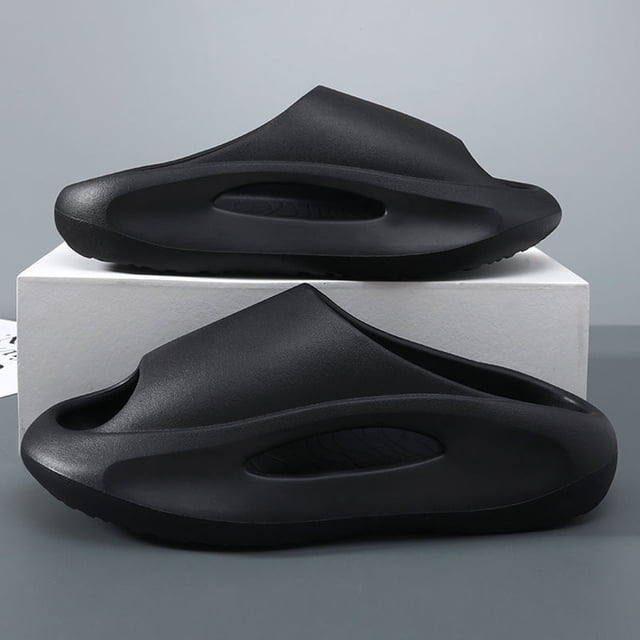 Zapatos EVA Summer Sneaker Plataforma antideslizante Beach Sports Slides (42-43 Black) DQrwqpou Tenis De Mujer Tenis De Hombre