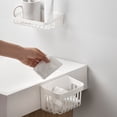 thumbnail image 3 of Kitchen Draining Rack Sink Faucet Wall-mounted Shelf Bathroom Storage Hollow Draining Rack, 3 of 5