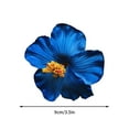 thumbnail image 3 of Bilqis Artificial Flower Hair Clip, Flower Hairpin Hawaiian Plumeria Hairpin for Seaside Holiday, Bridal Hair Accessories Bobby Pins Headwear for Woman Girl Lady Kids, 3 of 5