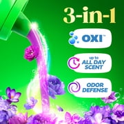 Gain Plus Liquid Laundry Detergent, Now with Odor Defense + OXI, Moonlight Breeze Scent, 99 fl oz, 75 Loads