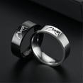 thumbnail image 3 of Anillos a juego para parejas, anillos de promesa I Love You, mano en mano, anillo de promesa Pinky, juego de anillos para parejas para él y ella, alianzas de compromiso de boda de acero inoxidable, 3 of 3
