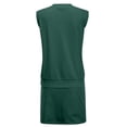 thumbnail image 6 of Guluxicc Athletic 2 Piece Sets for Women Sleeveless Crew Neck Top with Split Hem Shorts Solid Color Basic Active Outfits for Workout and Gym Exercise, 6 of 9