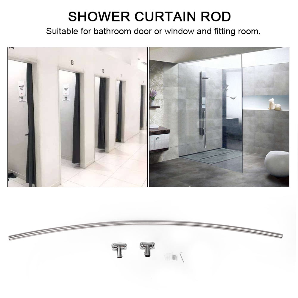 Ccdes Shower Curtain Rail, Telescopic Shower Curtain Rail,Extendable