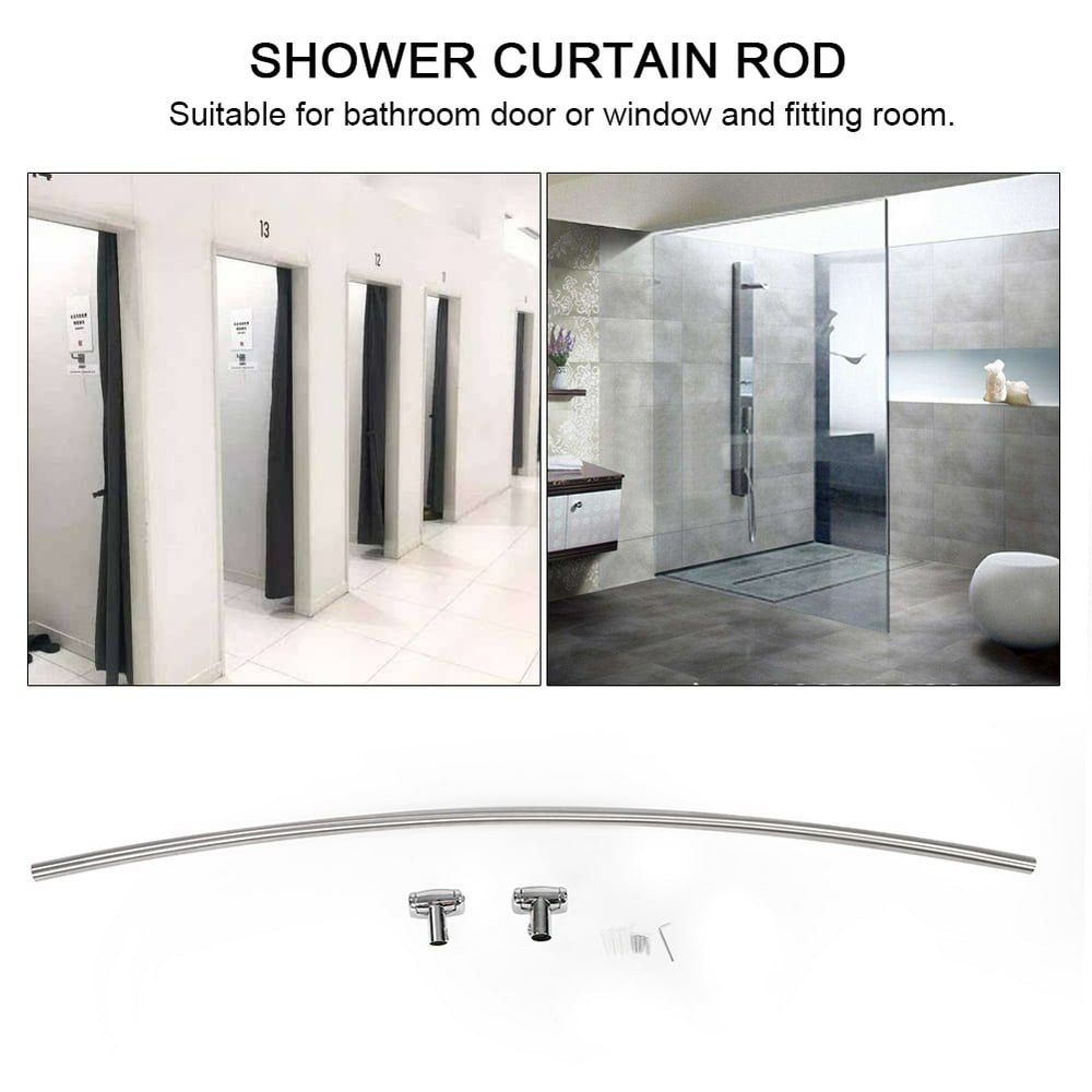 Ccdes Shower Curtain Rail, Telescopic Shower Curtain Rail,Extendable
