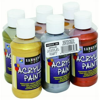 Sargent Art SAR268596-2 16 oz Acrylic Pouring Paint, White - Pack of 2