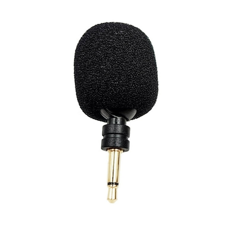 AOOOWER Mini Microphone Bendable Flexible 3.5mm Jack Aux Mono