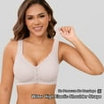 thumbnail image 4 of Daystry Front-close Bra Wirefree Shaping Bra Full Coverage Soft Light Comfort Breathable Bra for Women, 4 of 12
