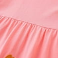 thumbnail image 3 of Shadoumai Girls Easter Dresses Size 8 Easter's Day Rabbit Print Flutter Sleeve Warm Party Dance Skirt Baby Girl Clothes Girl Dresses, 3 of 8