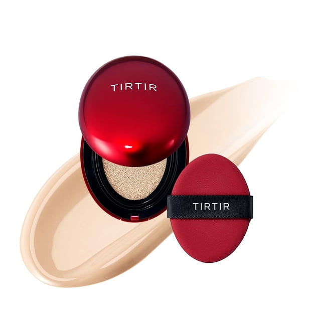 Mascarilla Tirtir de Cushion Foundation, tamaño pequeño, 4,5 ml, color rojo, #17N