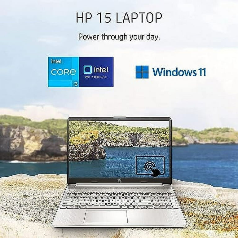 HP 15.6 HD Touchscreen Laptop, Intel Core i3-1115G4, 8GB DDR4