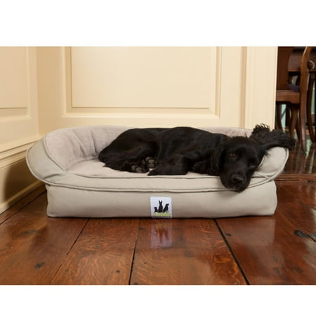 3 Dog Pet Supply Ez Wash Fleece Headrest Memory Foam Bed 3 Dog Pet Supply Ez Wash Fleece Headrest Memory Foam Bed