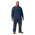thumbnail image 4 of Dickies Men's and Big Men's Long Sleeve Heavyweight Henley T-Shirt, 4 of 4