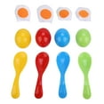 thumbnail image 1 of Non- Eco-Friendly Bright Color Egg And Spoon Race Game, Educational Toy, For Students For Kids, 1 of 8