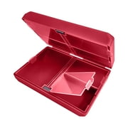 BReady 7-Day Bifold Pill Case, Compact Weekly Pill Organizer, Colors Vary