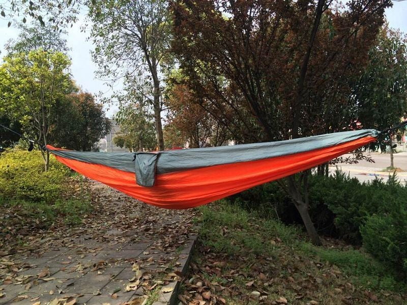 Double Person Hammock Travel Sleep Swing Camping Outdoor ...