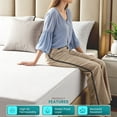 thumbnail image 5 of PEKUR Waterproof Mattress Protector – Fitted Sheet Style, Deep Pocket Cover Fits Up to 15 Inches, Washable & Breathable Mattress Topper, 5 of 6