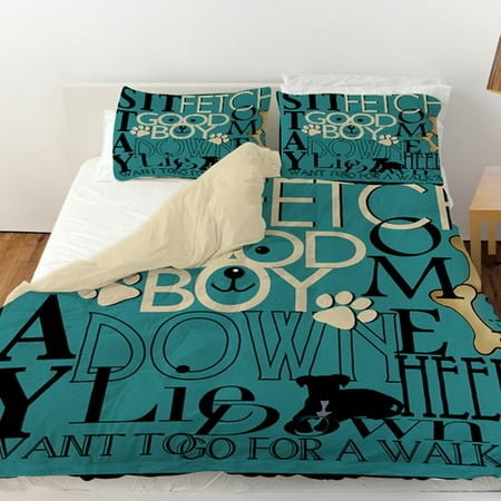 Manual Woodworkers & Weavers Dog Commands Duvet Cover