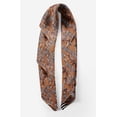 thumbnail image 2 of Bimba Brown Zebra Mix Pure Silk Printed Head Bandanas Summer Neck Wrap Scarf 40 x 40 Inches, 2 of 6