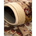 thumbnail image 6 of Rugs.com Aditi Collection Rug – 6' Square Cream Low Rug Perfect For Living Rooms, Kitchens, Entryways, 6 of 9
