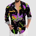 thumbnail image 4 of PMUYBHF T-Shirt Imprimé 3D Numérique pour Hommes Manches Courtes Col Rabattu 3235 TG, 4 of 5