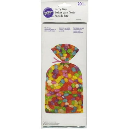 Treat Bags 20/Pkg-Photo Real Jelly Beans