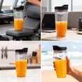 thumbnail image 2 of JDF3CISH Compatible Piezas De Aspas Licuadora Ninja, Juego De Repuesto De Vasos De Licuadora y Cuchilla, 3 Piezas Repuesto，1 Vaso Original 24oz Incluye Tapa, 1 Cuchilla Extractor 7 Aletas, 2 of 9