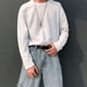 thumbnail image 3 of Cinturón de hombre estilo moderno cinturón de pantalón sencillo estilo callejero cinturón de pantalón de hombre personalizado, opciones de longitud versátiles, 3 of 4