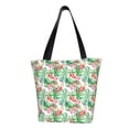thumbnail image 1 of Balery Flamingo And Monstera Bolsa de Hombro con Diseño, Bolsa Grande y Duradera, Bolsa Versátil para Compras, 1 of 6