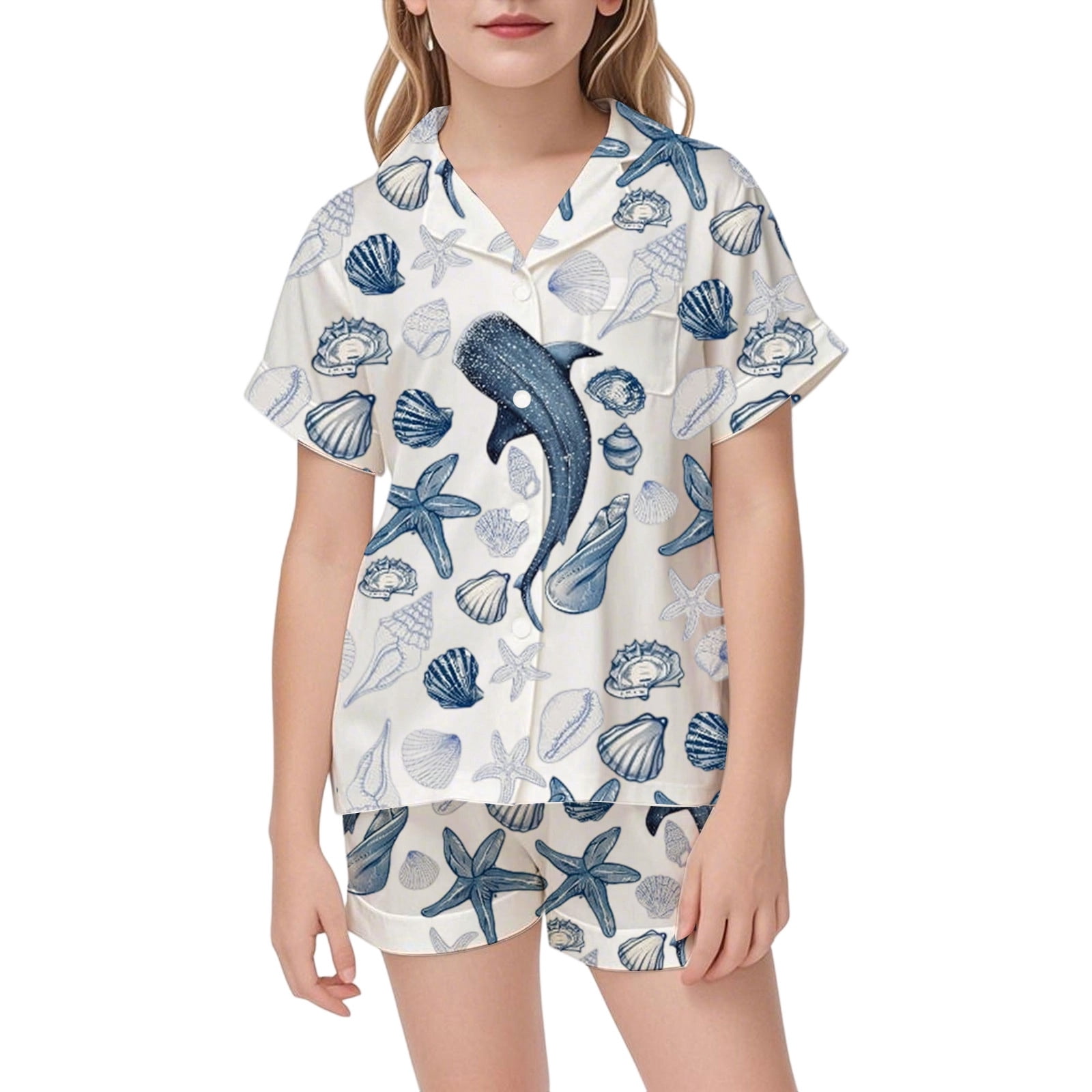 Pyjamas Teenage Girls Winter Pajama Set For Girls, Soft Satin