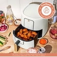 thumbnail image 2 of Beautiful 3 Qt Air Fryer with TurboCrisp Technology, EverGood Ceramic Nonstick Coating, White Icing by Drew Barrymore, 2 of 14