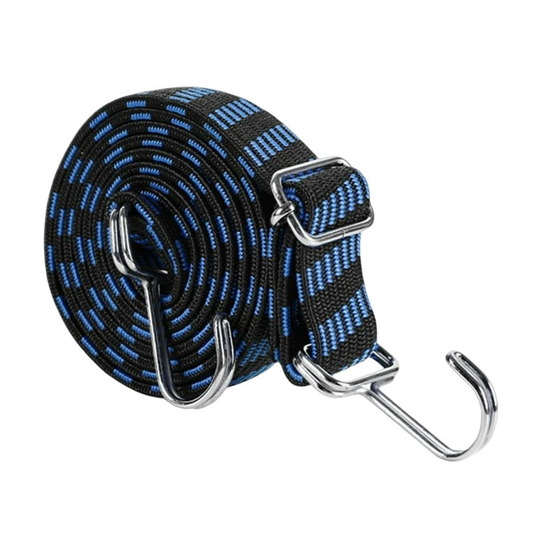 150cm HEAVY DUTY ELASTIC BUNGEE STRAP 60 Carabiner Stretch Tie