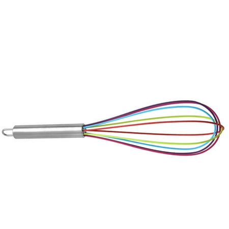 

1pcs Rotary Manual Egg Beater Mixer Kitchen Whisk Bake Tool Agitator Silicone