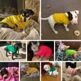 thumbnail image 5 of Dog sweater, autumn and winter solid color twisted pet dog sweater, 5 of 5