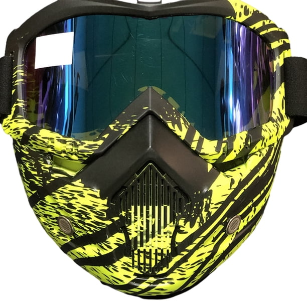 De Motocross Para Montar Al Aire Libre, Gafas Cálidas, Cubierta Facial A Prueba De Viento Para Motocicletas Y Montañismo Vogacara HA040157-03