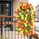 thumbnail image 5 of Enredaderas de flores artificiales | Decoración de techos para salas de estar, envoltura de plástico, bloqueo de conductos, estética moderna, decoración del hogar, plantas artificiales,, 5 of 8