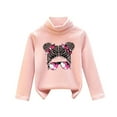 amasding Little & Big Kids Soft Cotton Midweight Long Sleeve Turtleneck