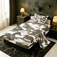 thumbnail image 2 of Manfei Camo Print Mallard Twin Sheets,Classic Camouflage Bedding,3pcs,1 Flat Sheet,1 Fitted Sheet and 1 Pillowcase, 2 of 6