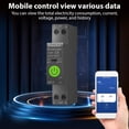 thumbnail image 4 of Mistaha Smart Wifi Power Switch with Energy Monitoring, Leakage Protection, Over/Under Voltage Protection, Remote Control via Phone (Leakage Protection Included) - Black, 4 of 6