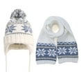 thumbnail image 3 of Women Trapper Hat Winter Thick Thermal Knit Beanie Full Hood Cap Hunting Cycling Ski Caps Ushanka Russian Hat, 3 of 3