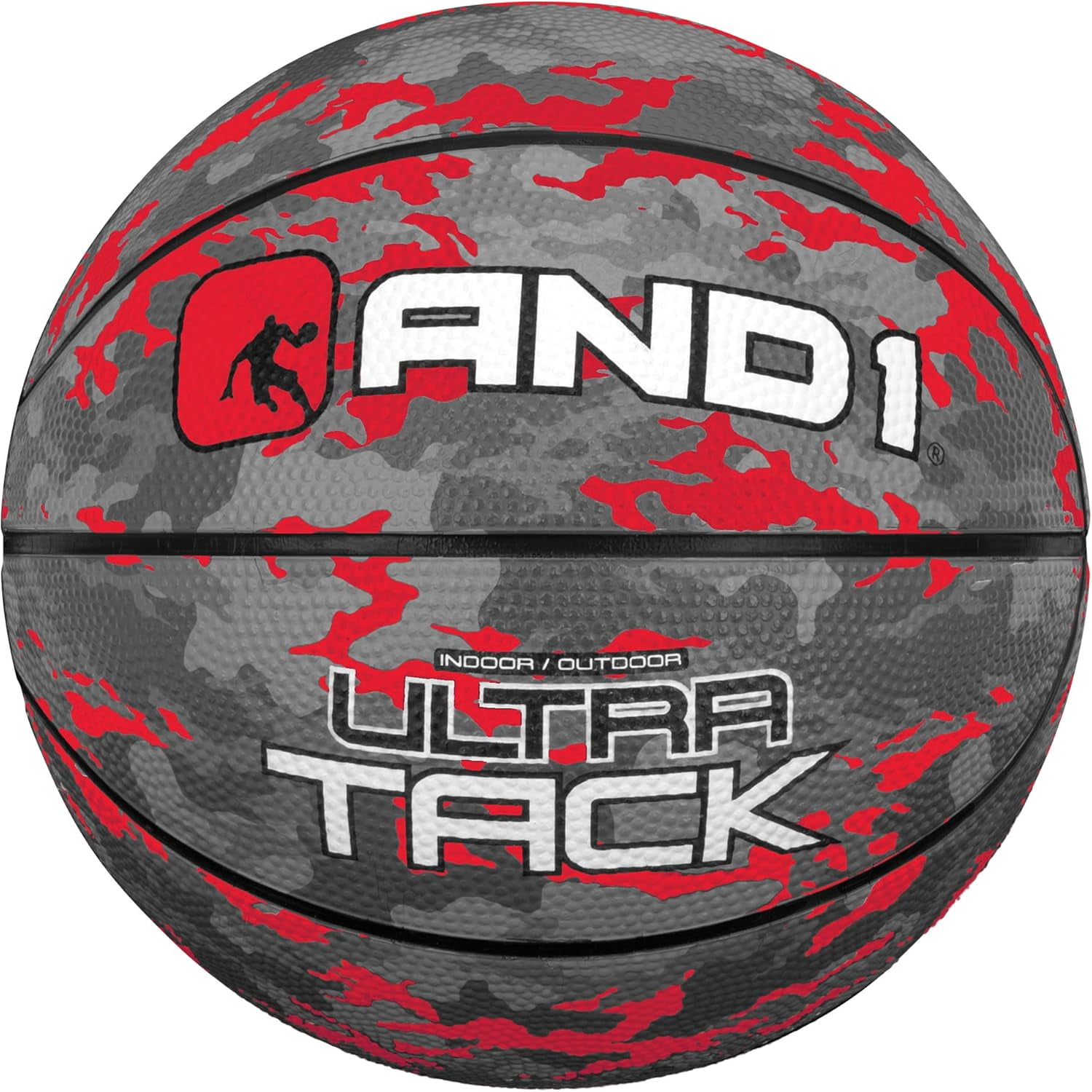 AND1 Mini Basketball 3-Pack - Size 3 (7 Inch) Easy to Grip, Youth Size, Deflated with Pump Included