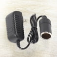 thumbnail image 4 of Flmtop Portable Home 220V to 12V Car Cigarette Lighter Socket Adapter Converter Cable, 4 of 6