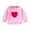 #424-Pink, variant on Little Girls Sweatshirts Cotton Long Sleeve Crewneck Pullover Toddler Kids Winter Warm Shirt Sweater Tops